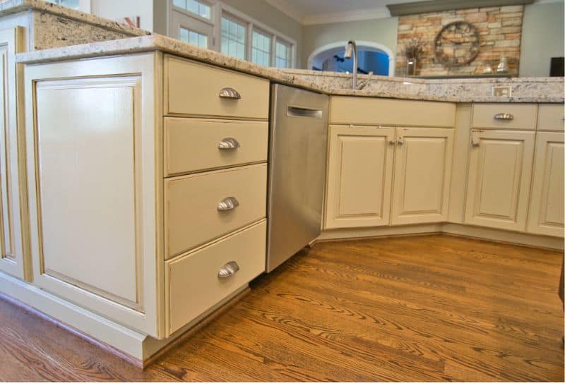 cabinet refacing before