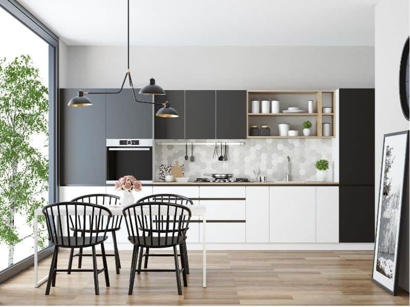 Scandinavian kitchen design