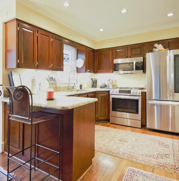 Modern and Cozy Kitchen before