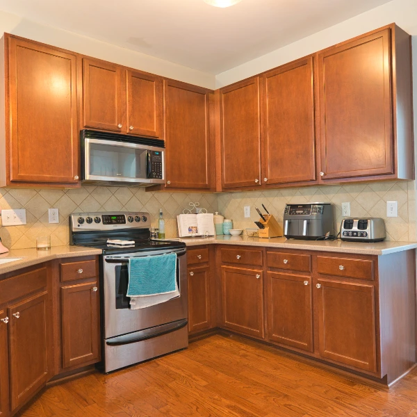 Wooden kitchen redesign