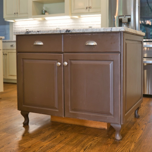 Cabinet Refacing Before project