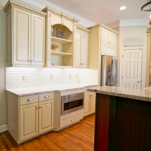 kitchen cabinet refacing before