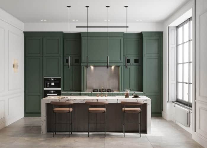 sage green kitchen cabinet color trends raleigh nc