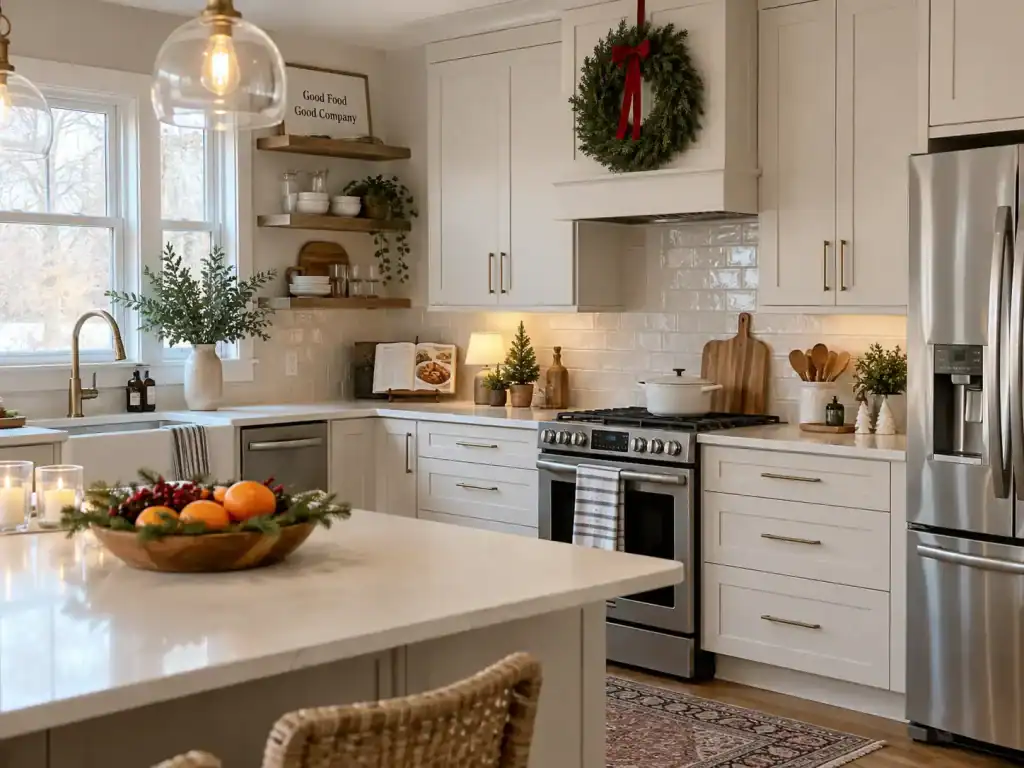refacing cabinets before the holidays